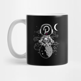 Astronaut Polkadot DOT Coin To The Moon Crypto Token Cryptocurrency Wallet Birthday Gift For Men Women Kids Mug